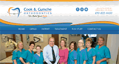 Desktop Screenshot of greatorthosmiles.com