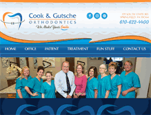 Tablet Screenshot of greatorthosmiles.com